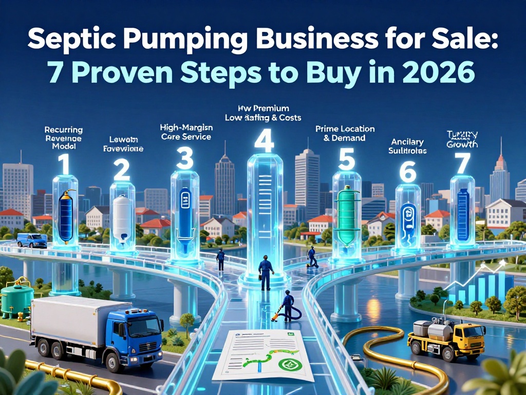 Septic Pumping Business For Sale 5