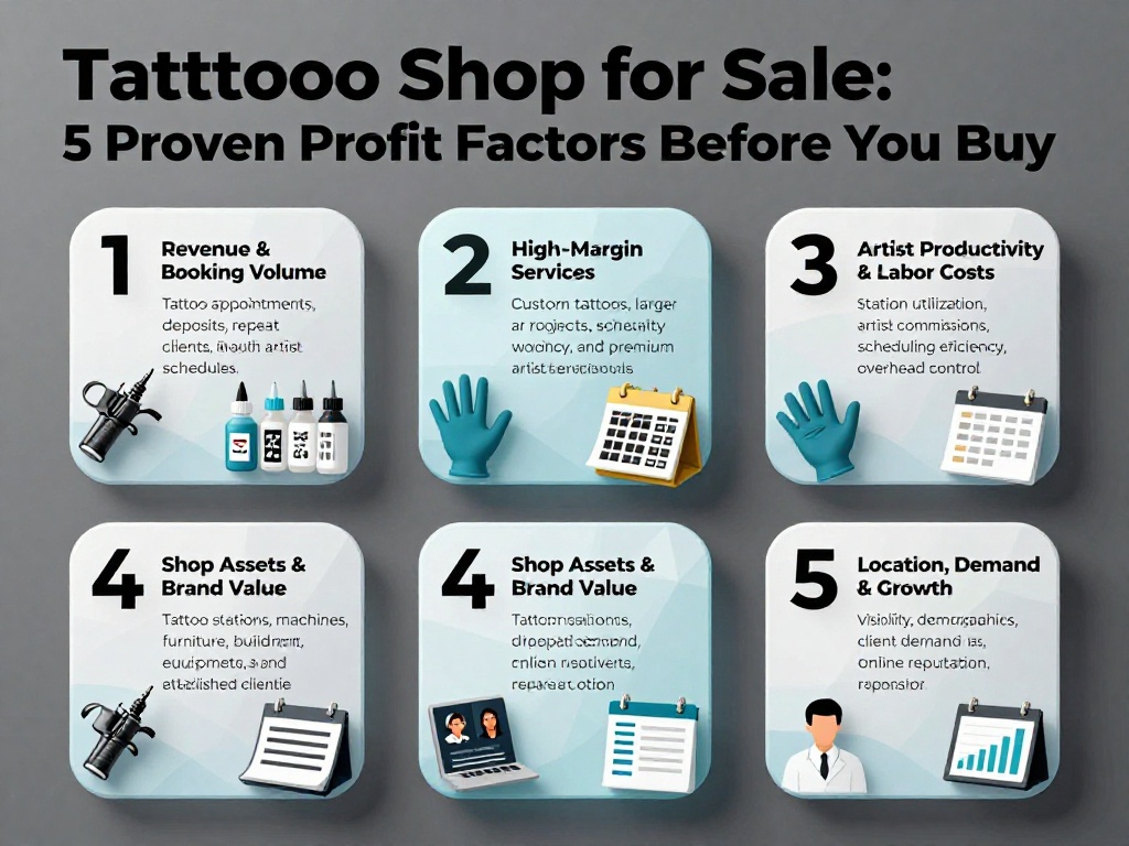 Tattoo Shop For Sale 1