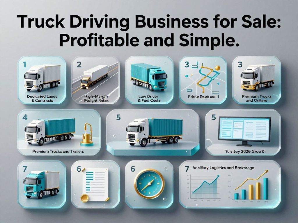 Truck Driving Business For Sale 1