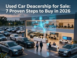 Used Car Dealership For Sale 3